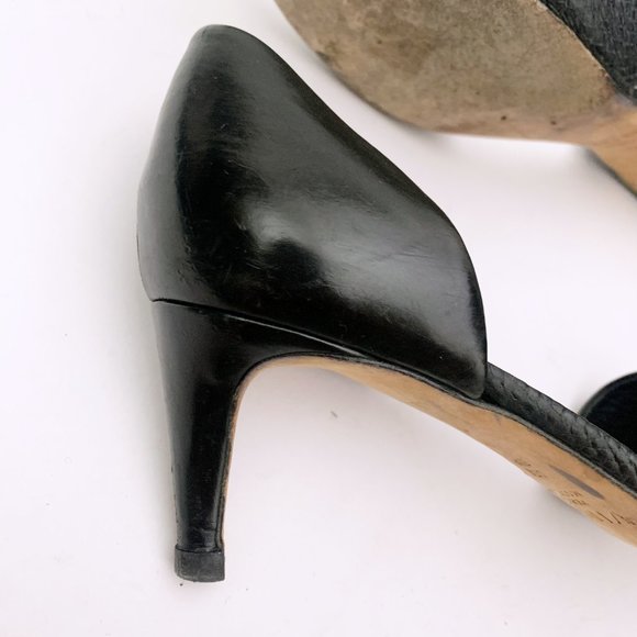 Vince Aurelian D'Orsay Embossed Leather Boots - Picture 9 of 14